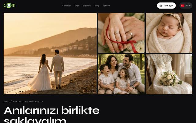 COM Fotoğraf stüdyosu demo mağazası
