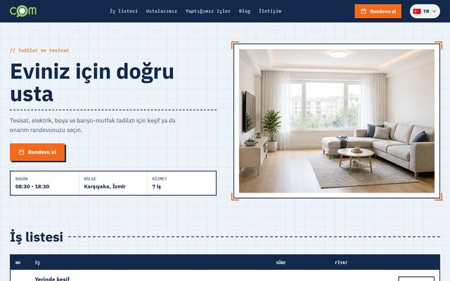 COM Tadilat demo mağazası