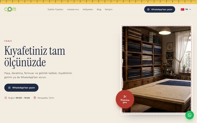 COM Terzi demo mağazası